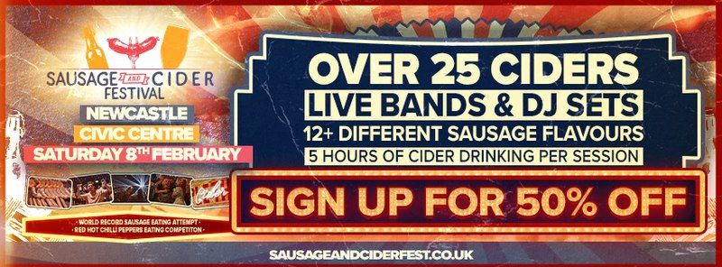 Sausage & Cider Festival - Newcastle 2025