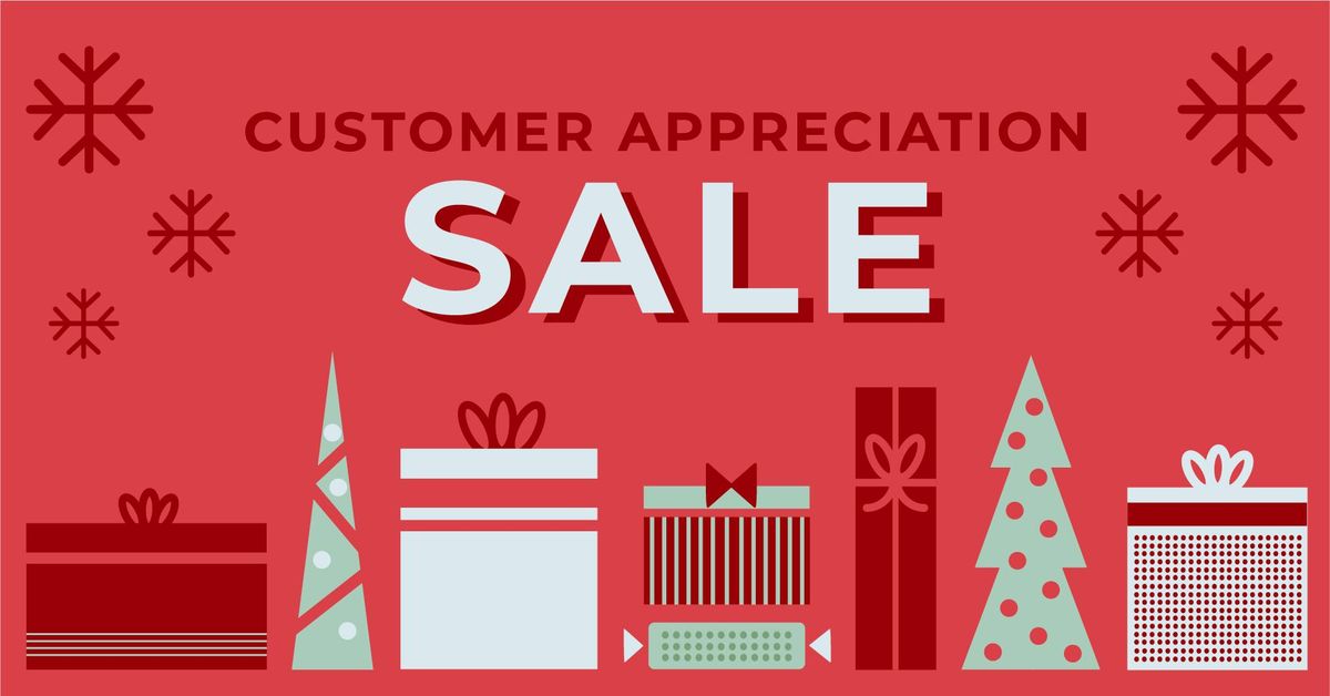 Customer Appreciation Sale