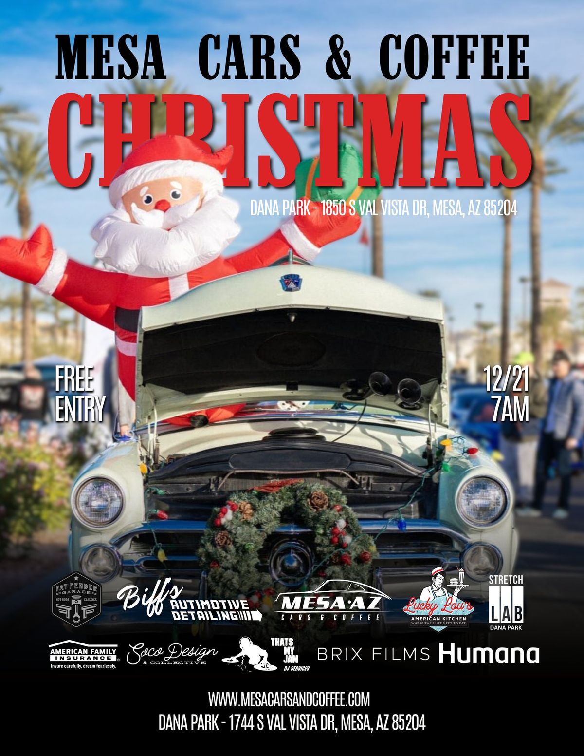 Mesa Cars & Coffee - Cars & Christmas