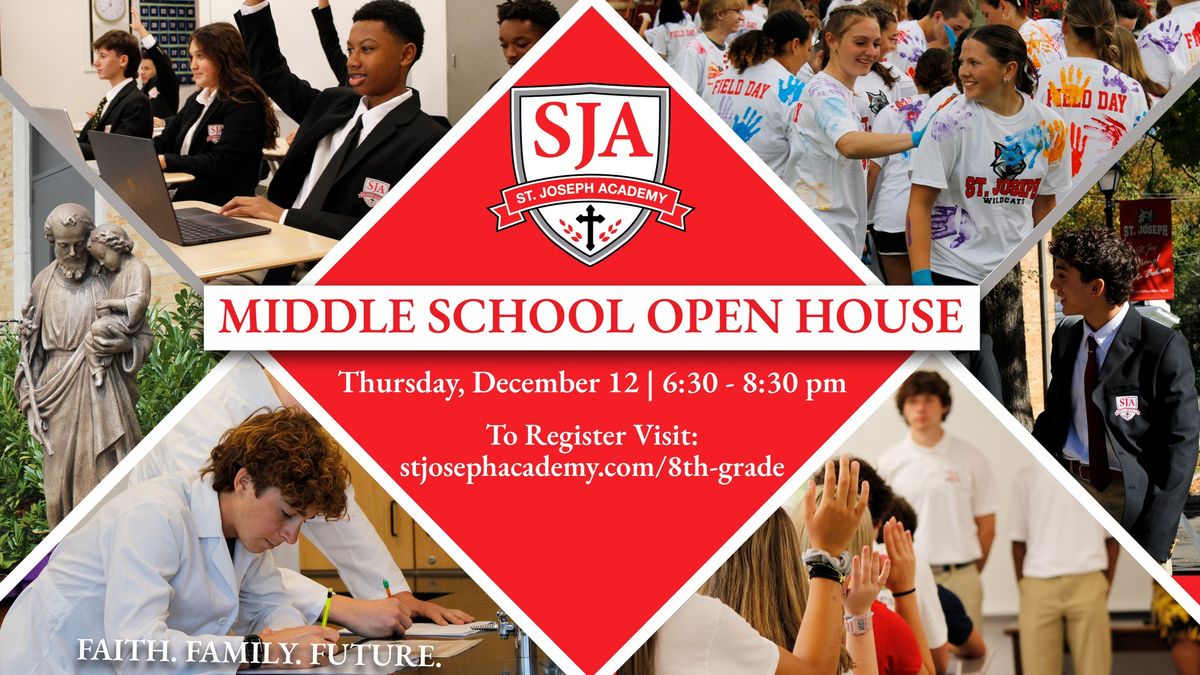 Middle School Open House