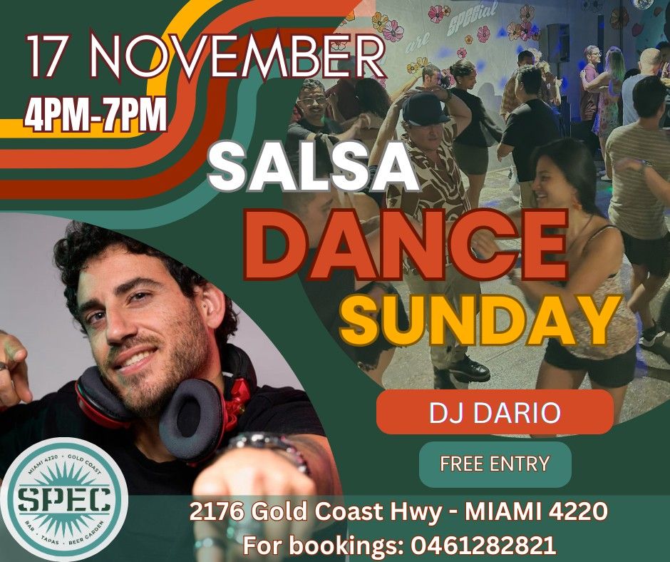 SALSA DANCE SUNDAY with Dj Dario