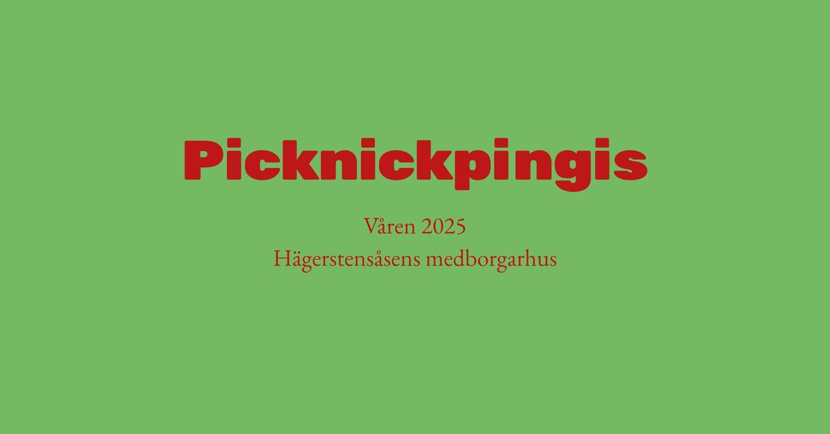 Picknickpingis