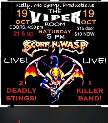 Scorp N Wasp Rocks The Viper Room