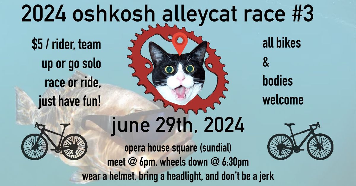 Oshkosh Alleycat Race #3: Water Edition