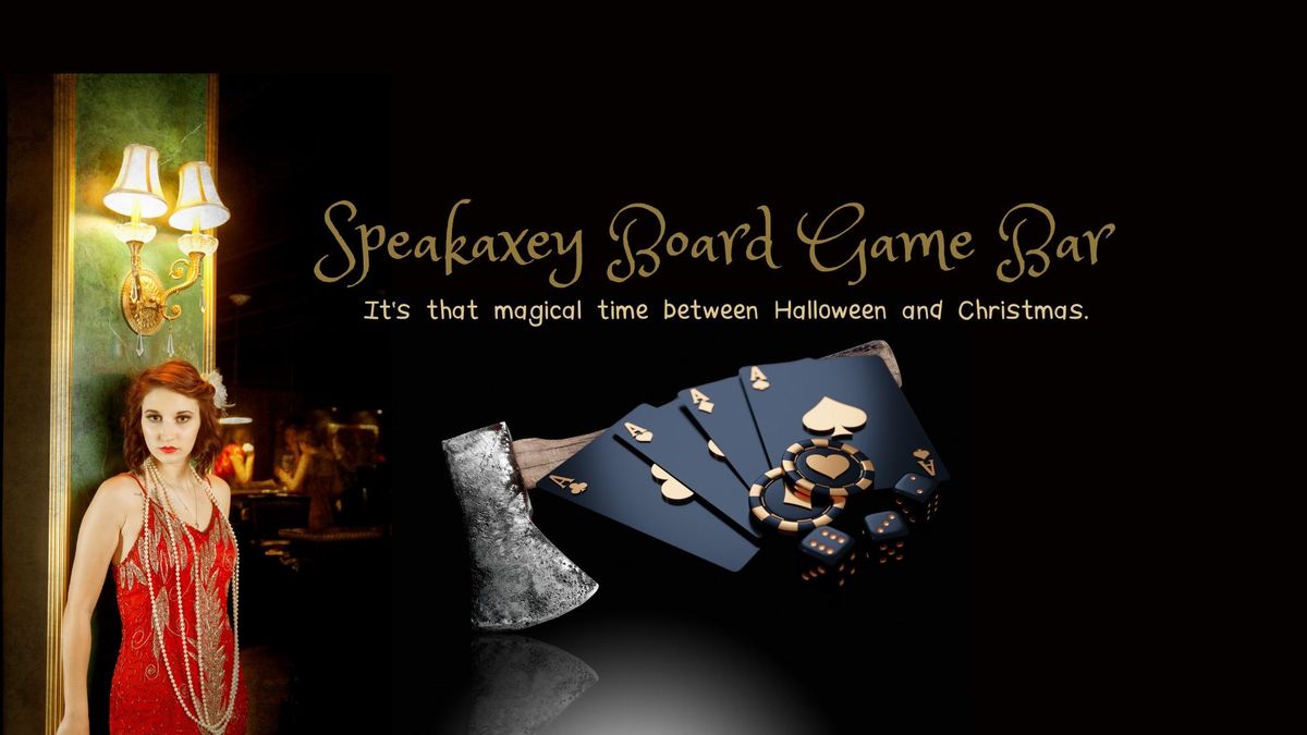 Speakaxey Board Game Bar