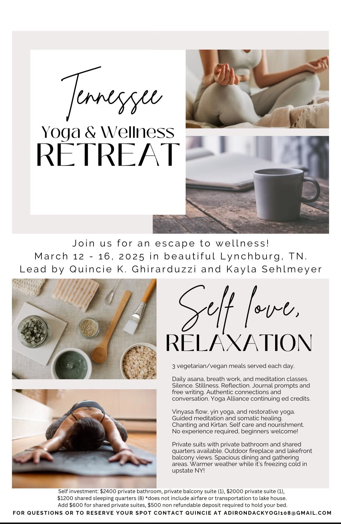 Tennessee Yoga & Wellness Retreat