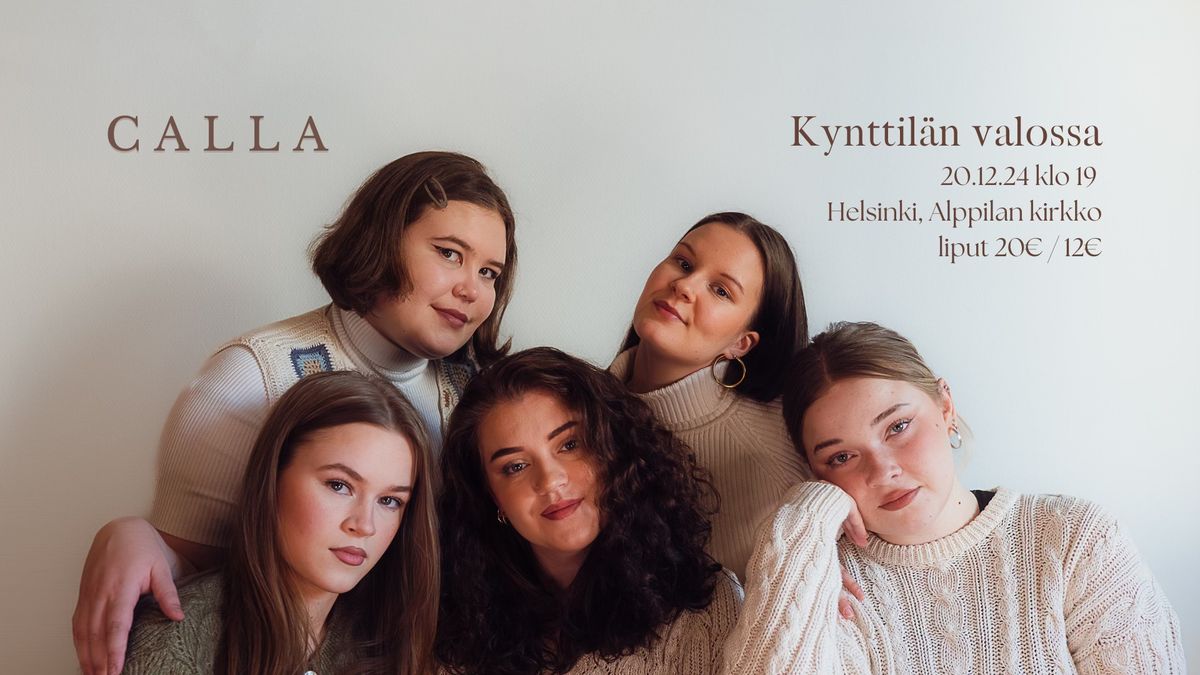 HELSINKI: Kynttil\u00e4n valossa -joulukonsertit