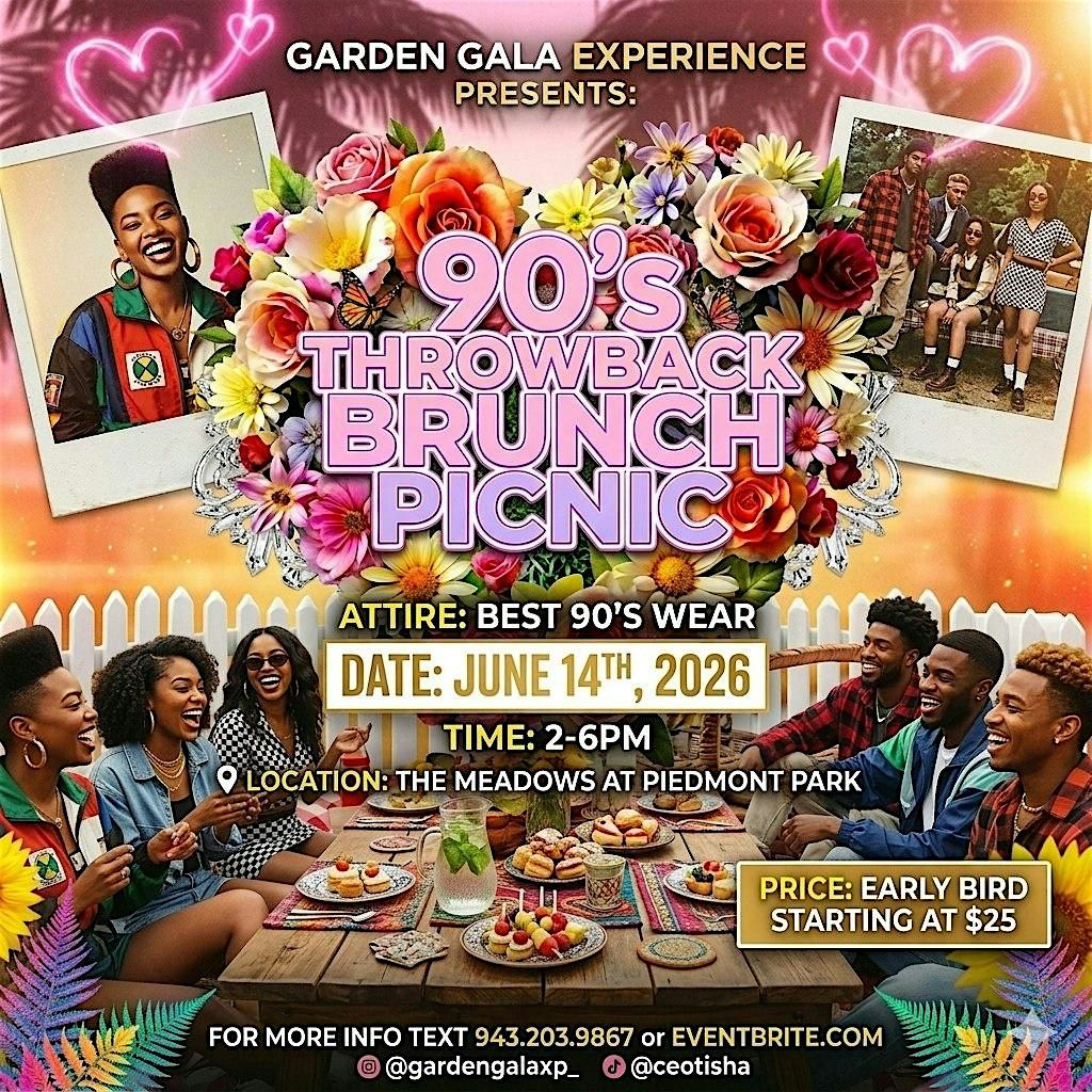 90\u2019s THROWBACK BRUNCH PICNIC