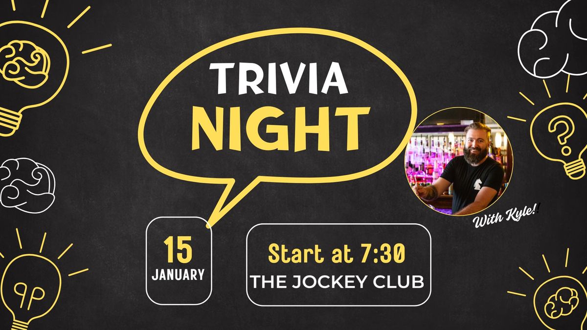 Trivia Night at The Jockey!