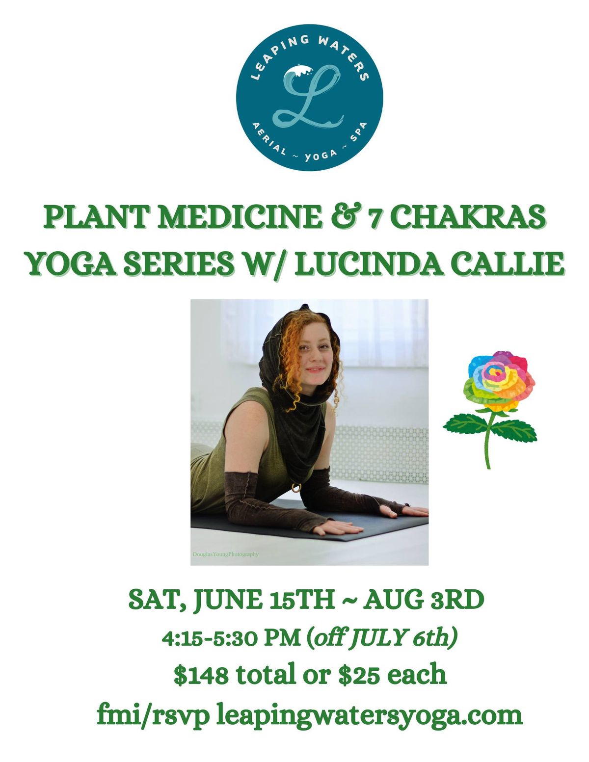 SUMMER RESIDENCY W\/ LUCINDA CALLIE ~PLANTS\/CHAKRAS\/CACAO\/ECSTATIC DANCE