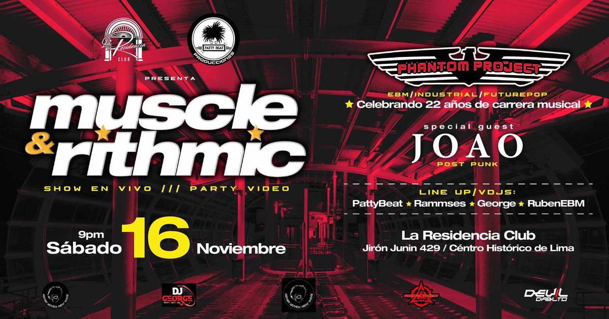 MUSCLE & RITHMIC PHANTOM PROJECT & JOAO RESIDENCIA CLUB