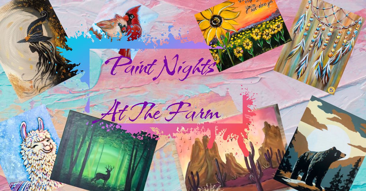 Paint Nights At The Farm