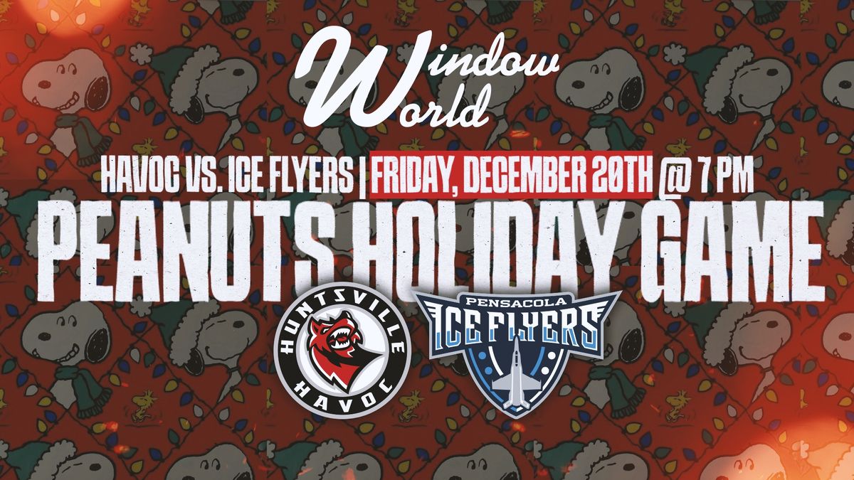 Huntsville Havoc - Peanuts Holiday Game