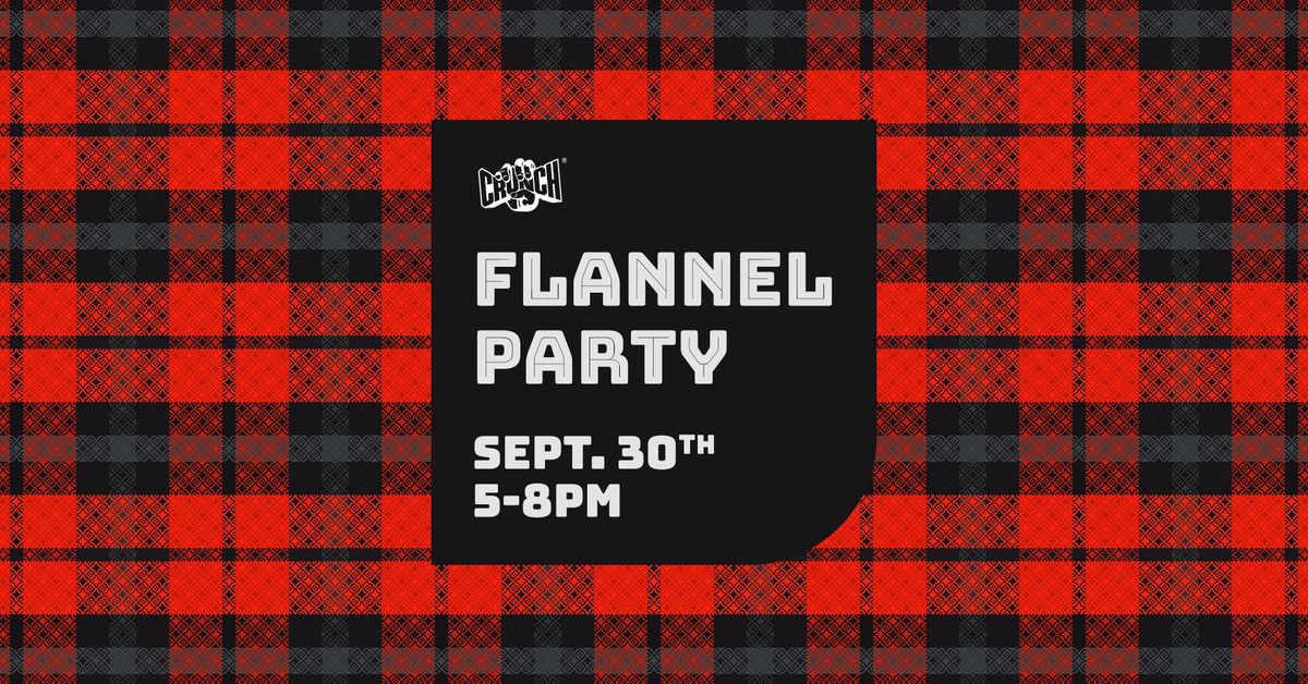 Flannel-Themed End of Month Party