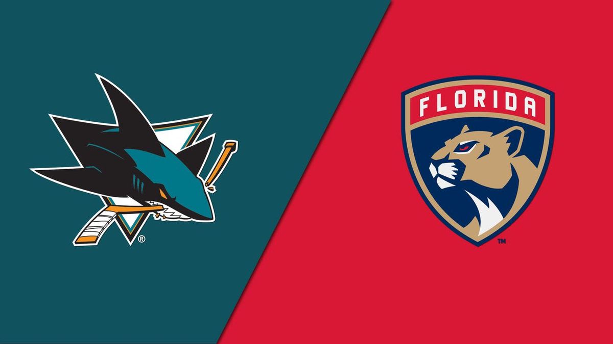 San Jose Sharks at Florida Panthers at Amerant Bank Arena
