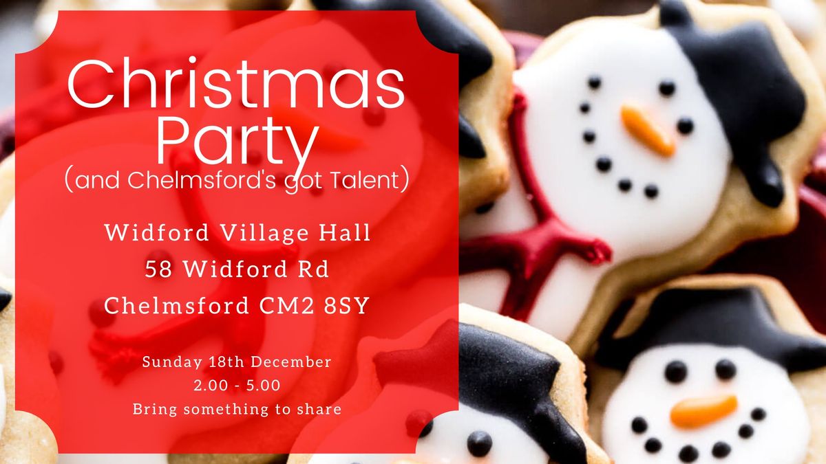 Christmas Party - Chelmsford's Got Talent