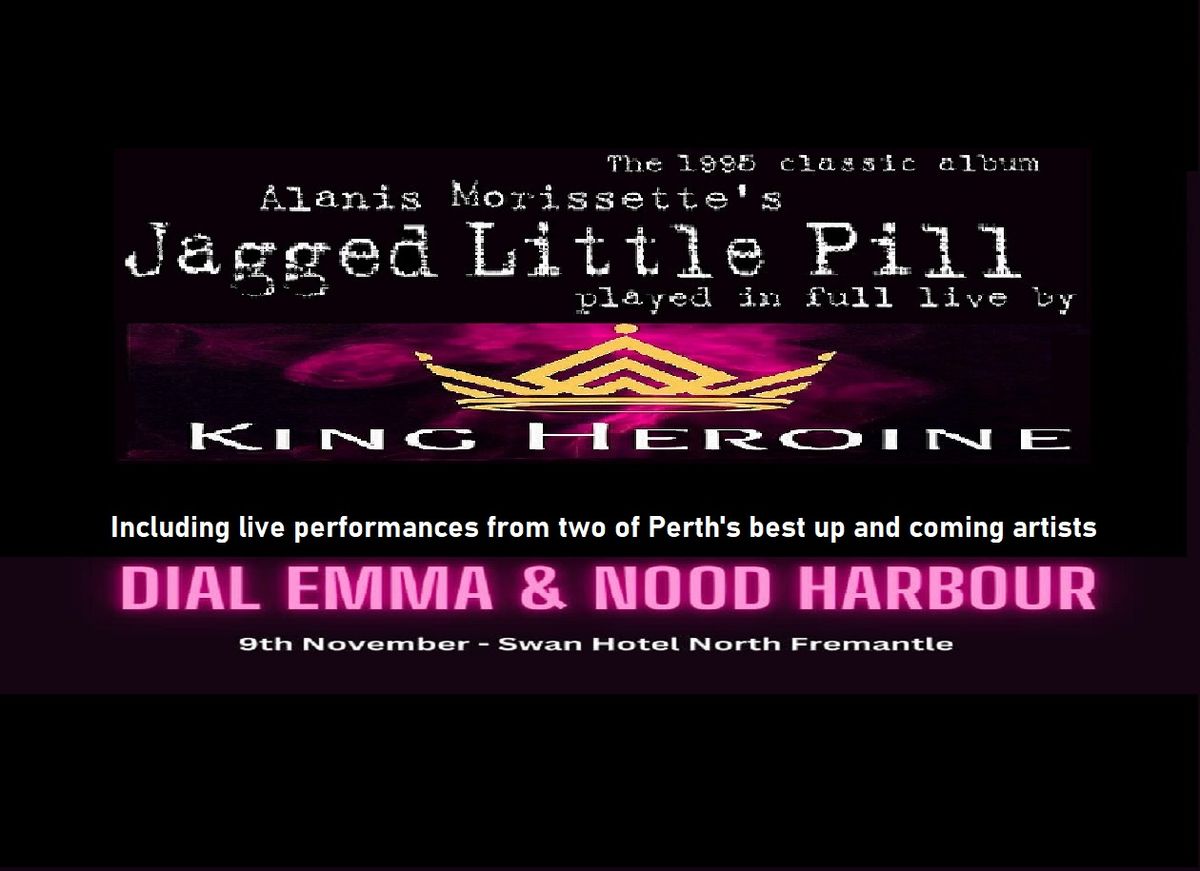 Alanis Morissette's Jagged Little Pill played in full with special guests Dial Emma & Nood Harbour