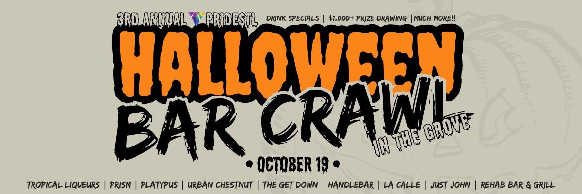 PrideSTL Halloween Bar Crawl 