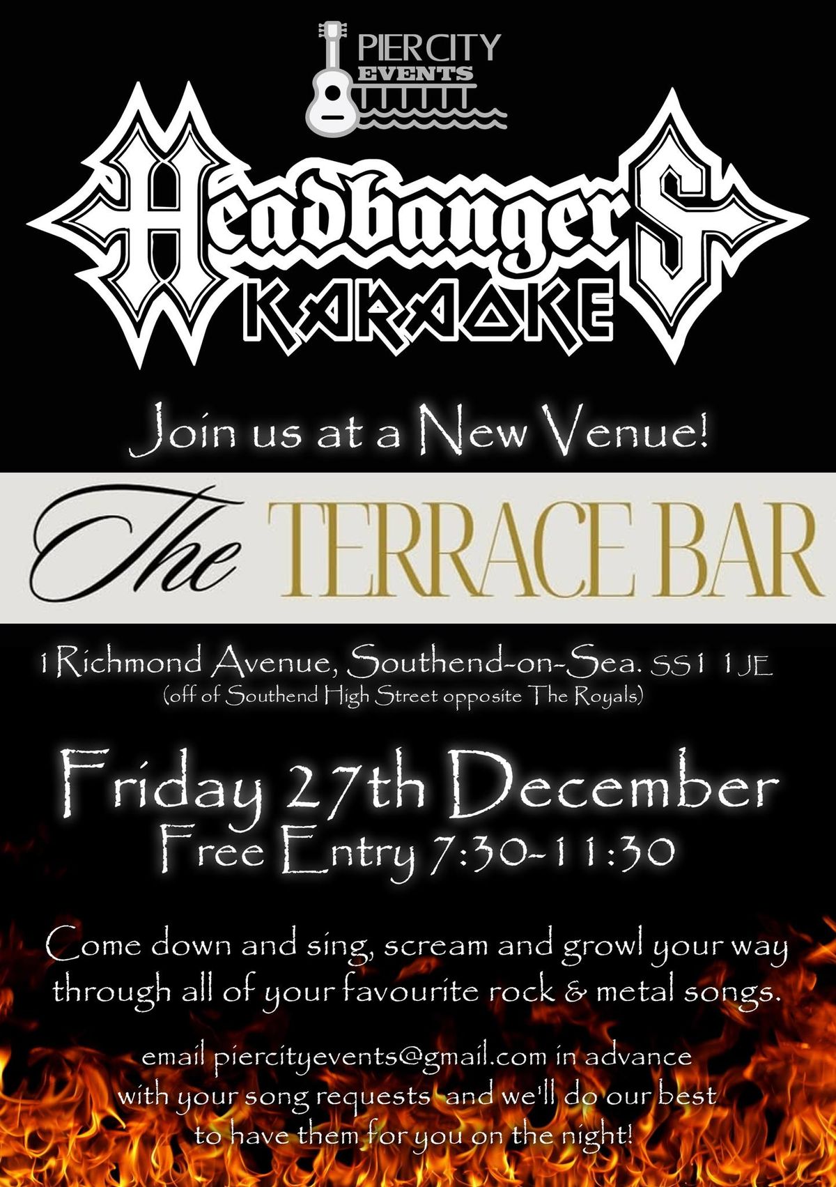 Headbangers Karaoke @ The Terrace Bar