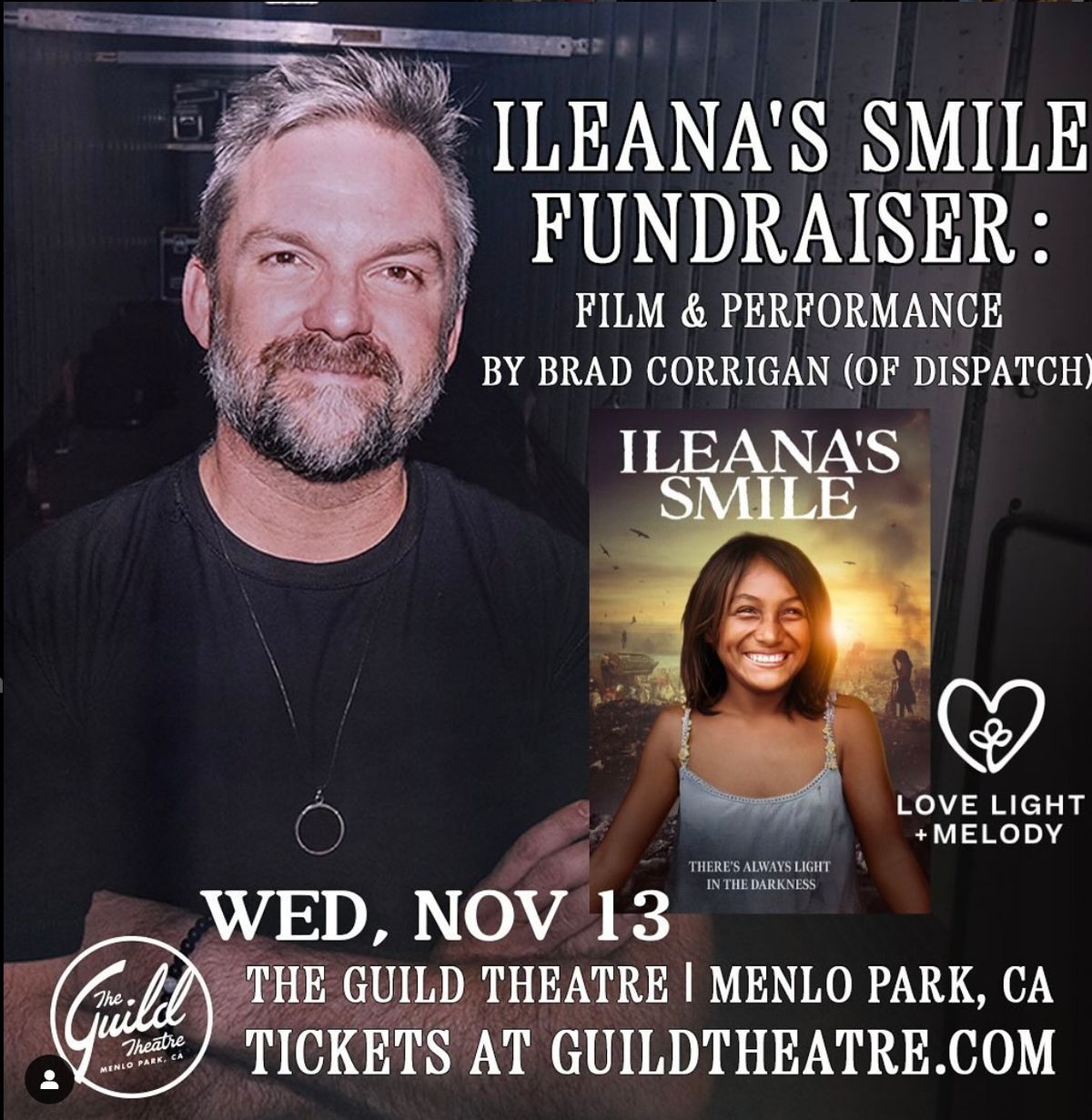 Ileana\u2019s Smile Fundraiser Film & Performance - The Guild Theatre