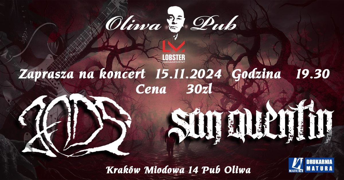 Koncert JADS + SAN QUENTIN - Pub Oliwa