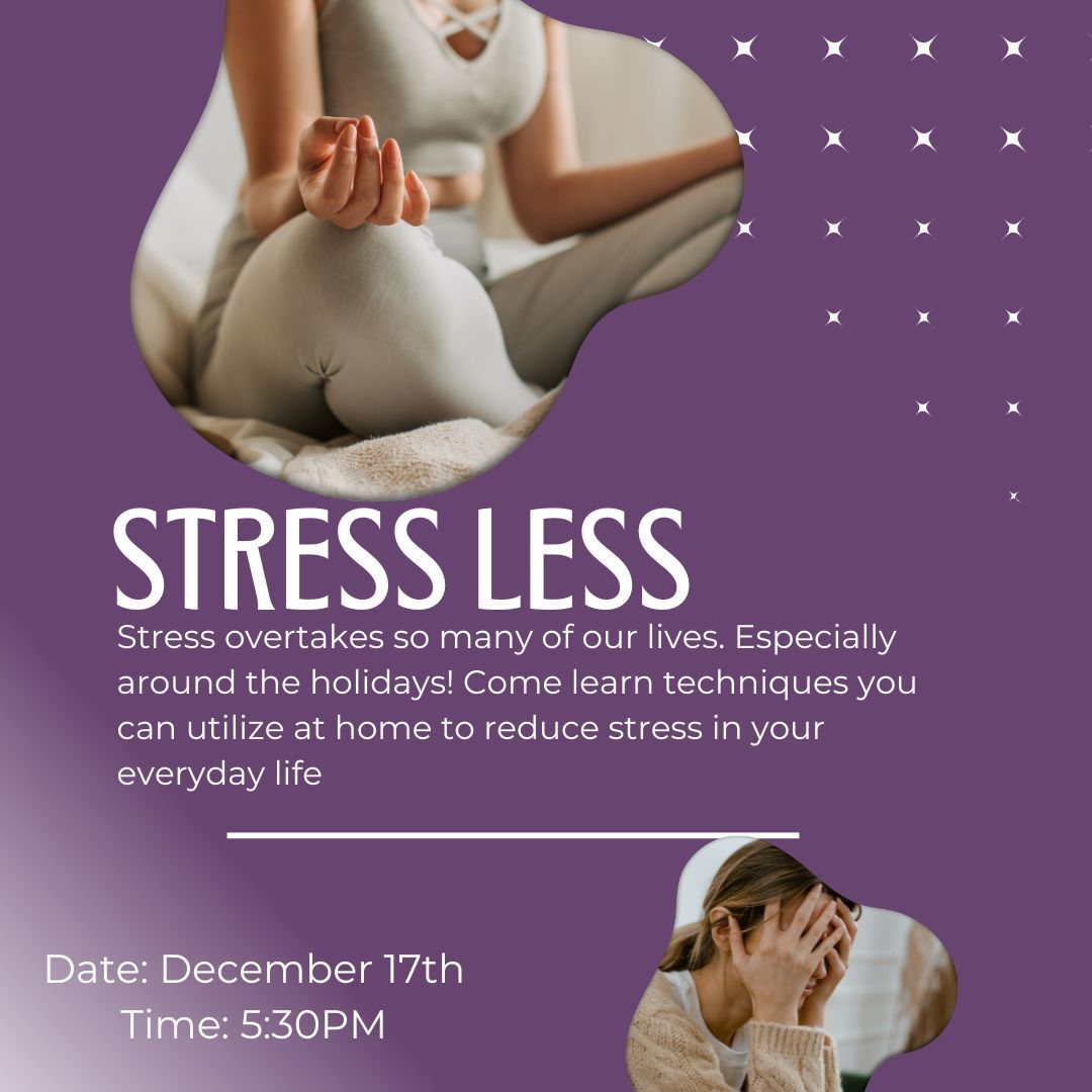 Free Stress Less Workshop