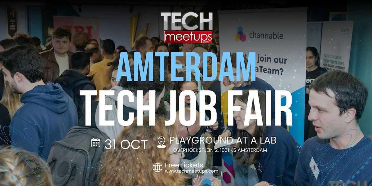 AMSTERDAM TECH JOB FAIR AUTUMN 2024