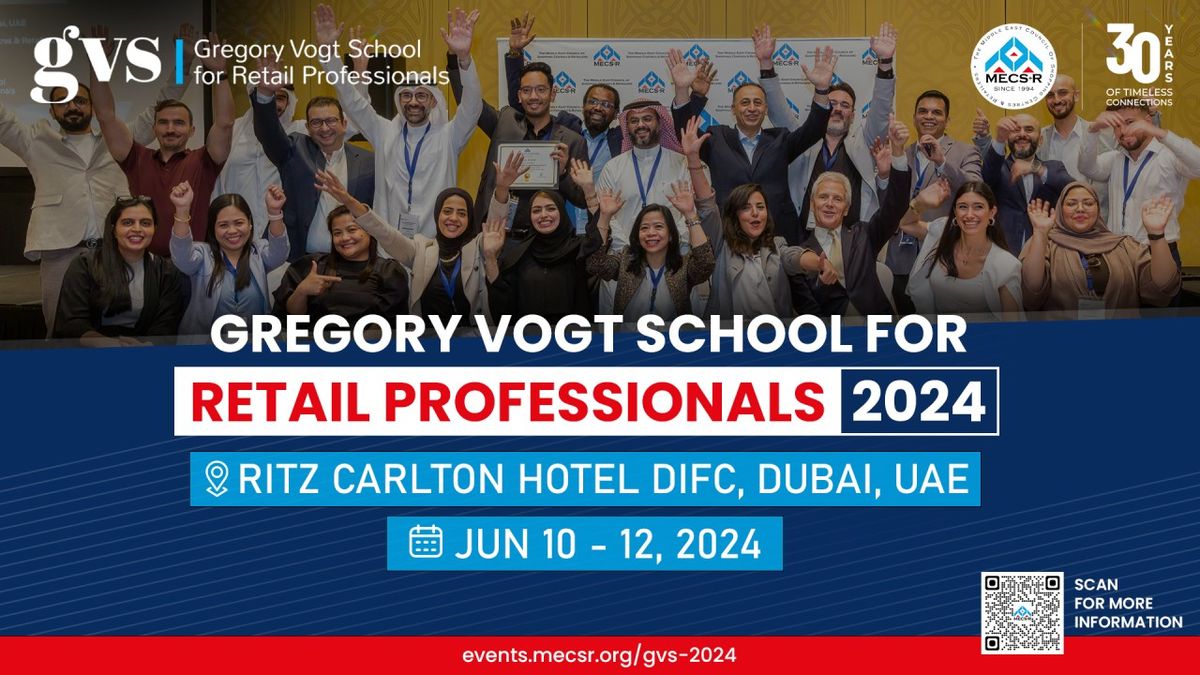 Gregory Vogt School for Retail Professionals 2024