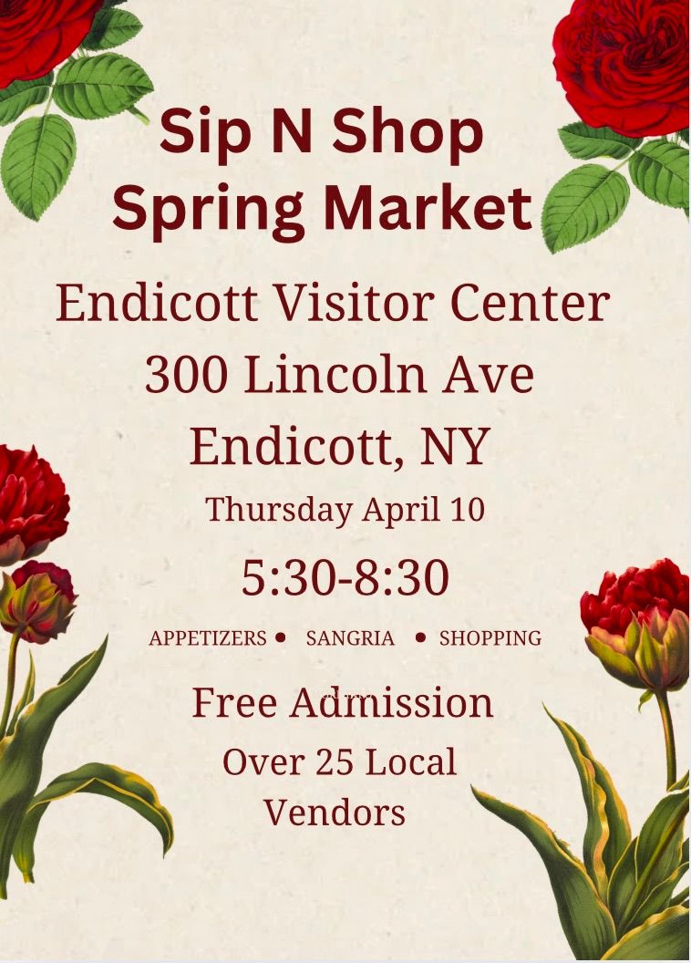 Sip N Shop Spring Market