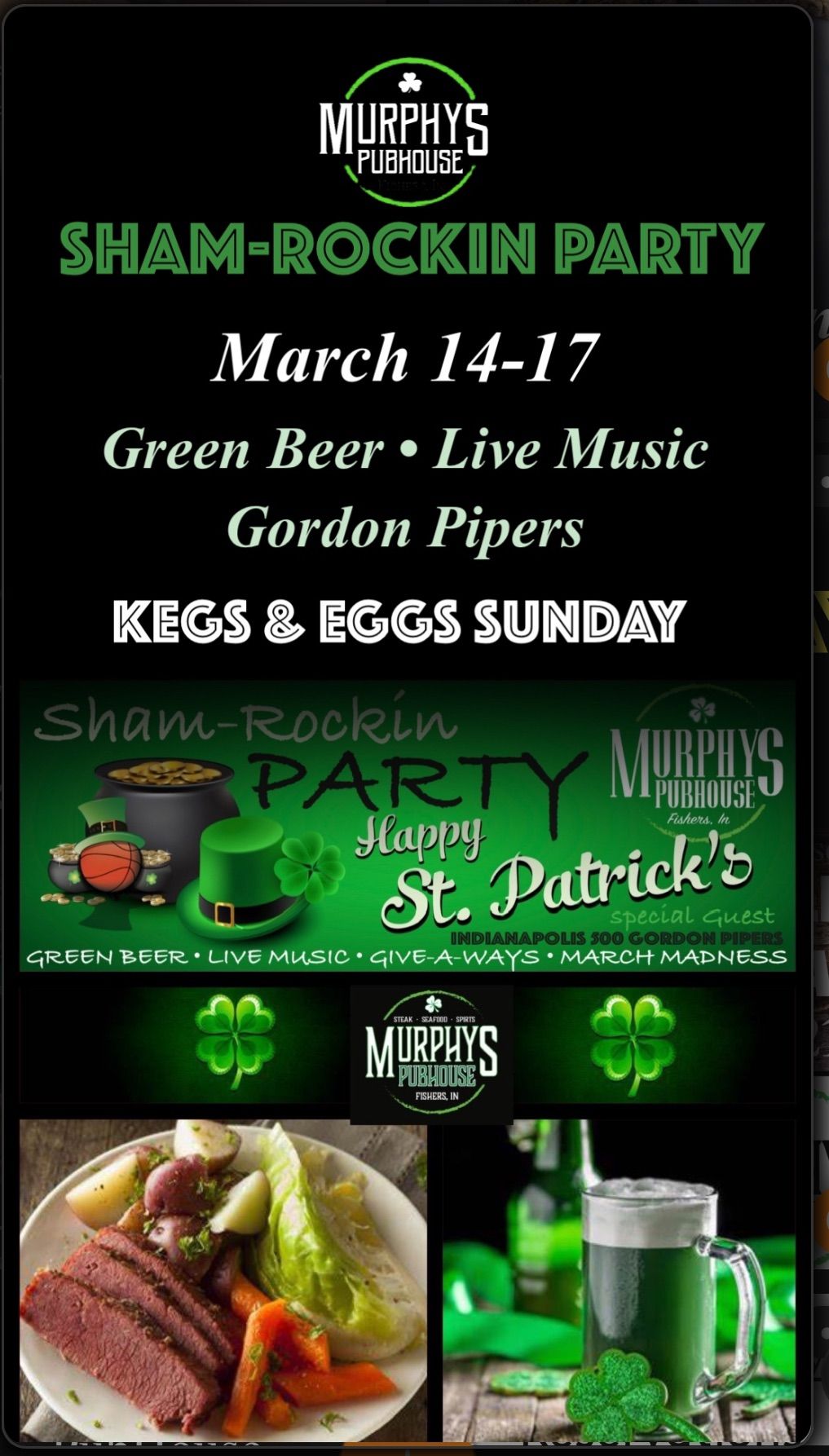 St. Patrick's Weekend Celebration