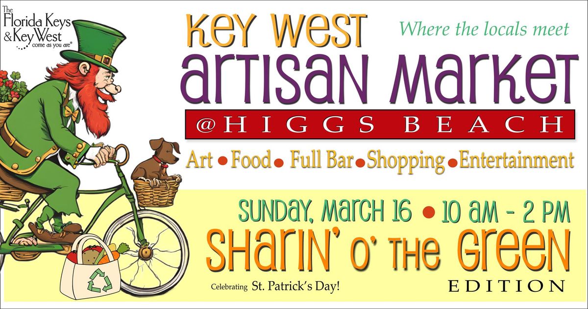 Key West Artisan Market: St. Paddy's Day edition