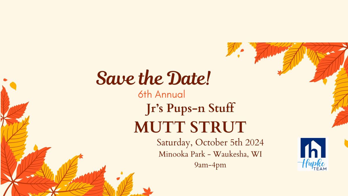 6th annual JR's Pups-n-Stuff Mutt Strut