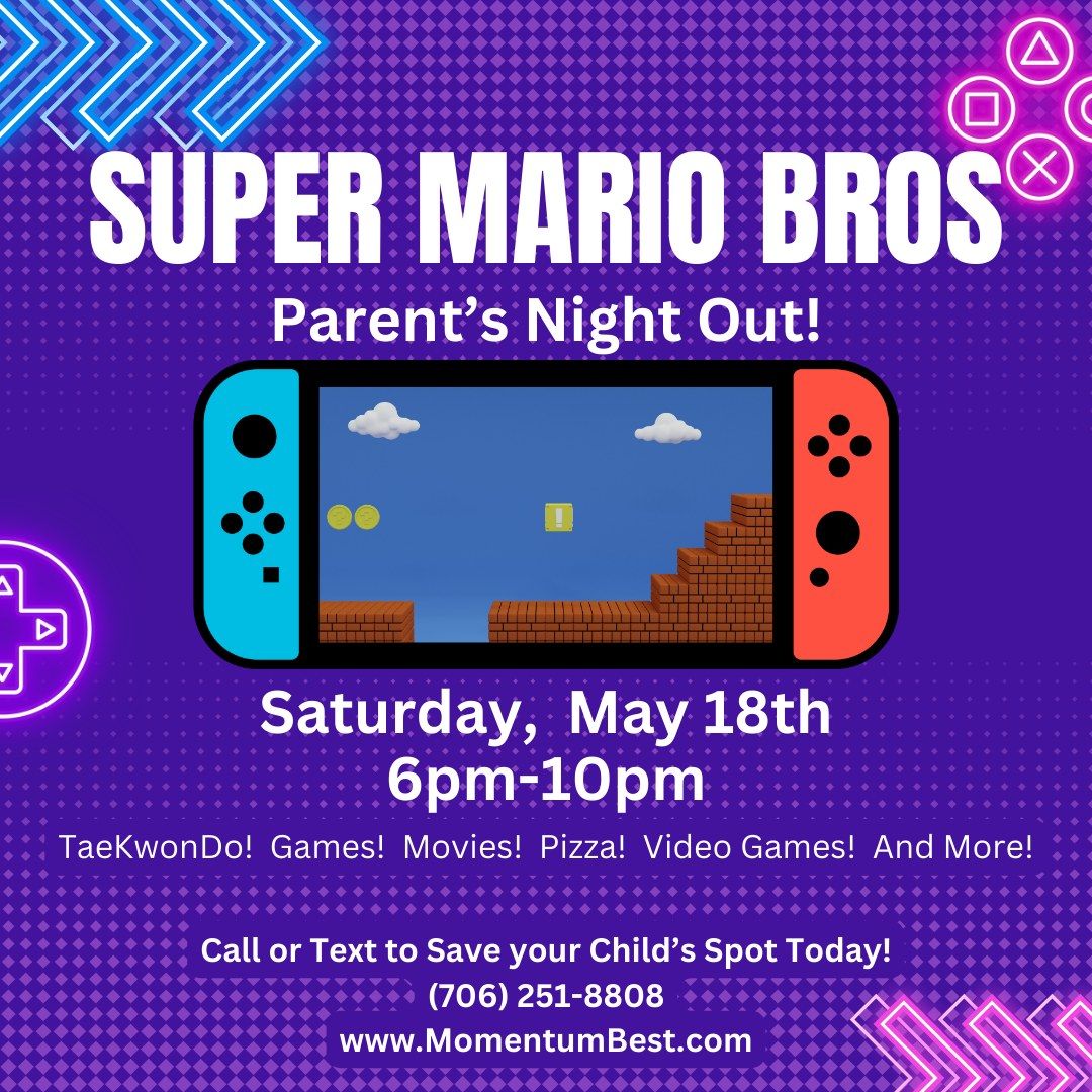 Super Mario Parent's Night Out!