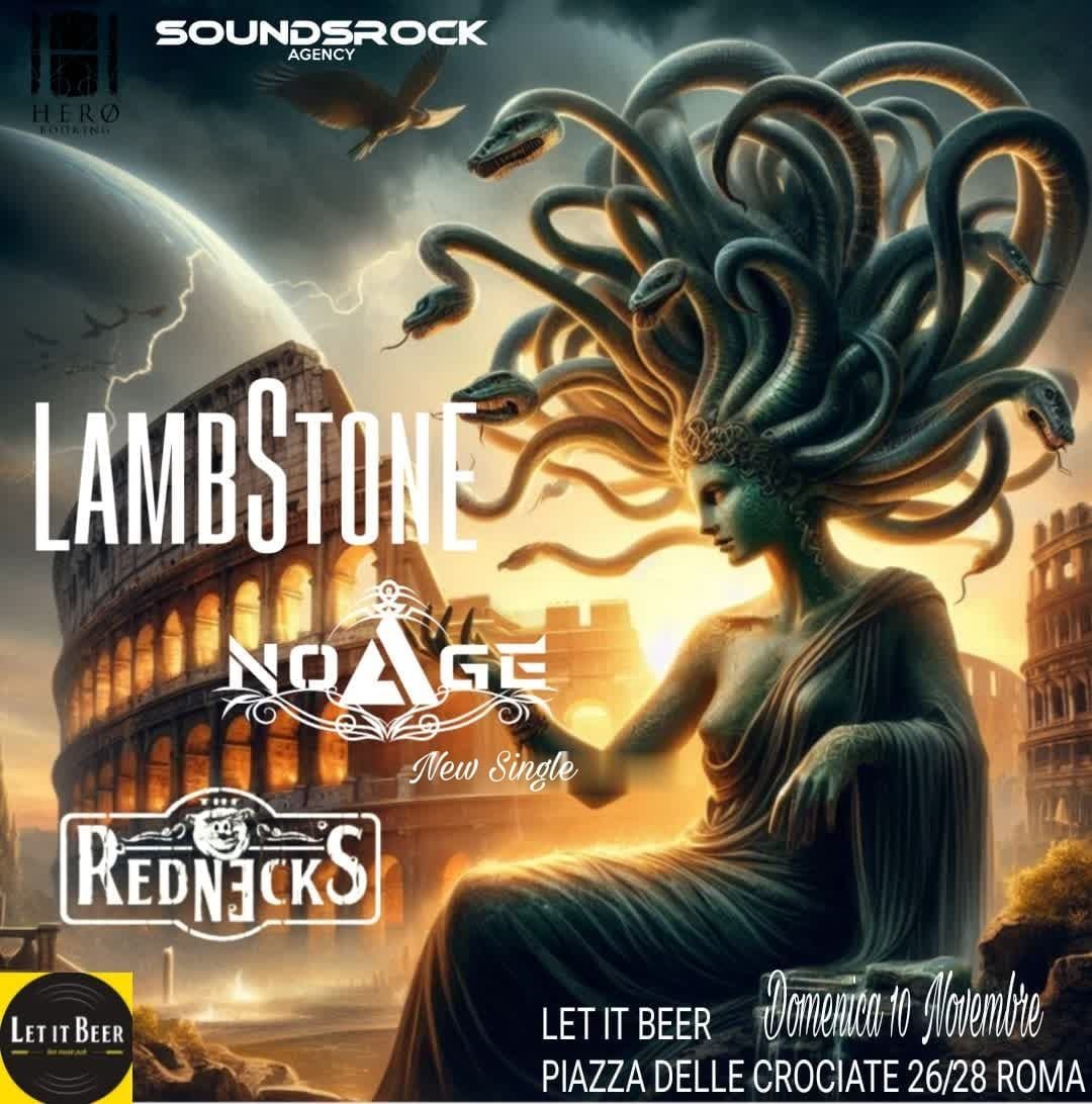 LAMBSTONE - NOAGE - THE REDNECKS @Let It beer