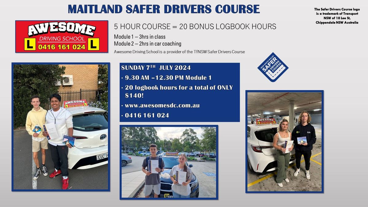 Maitland Safer Drivers Course