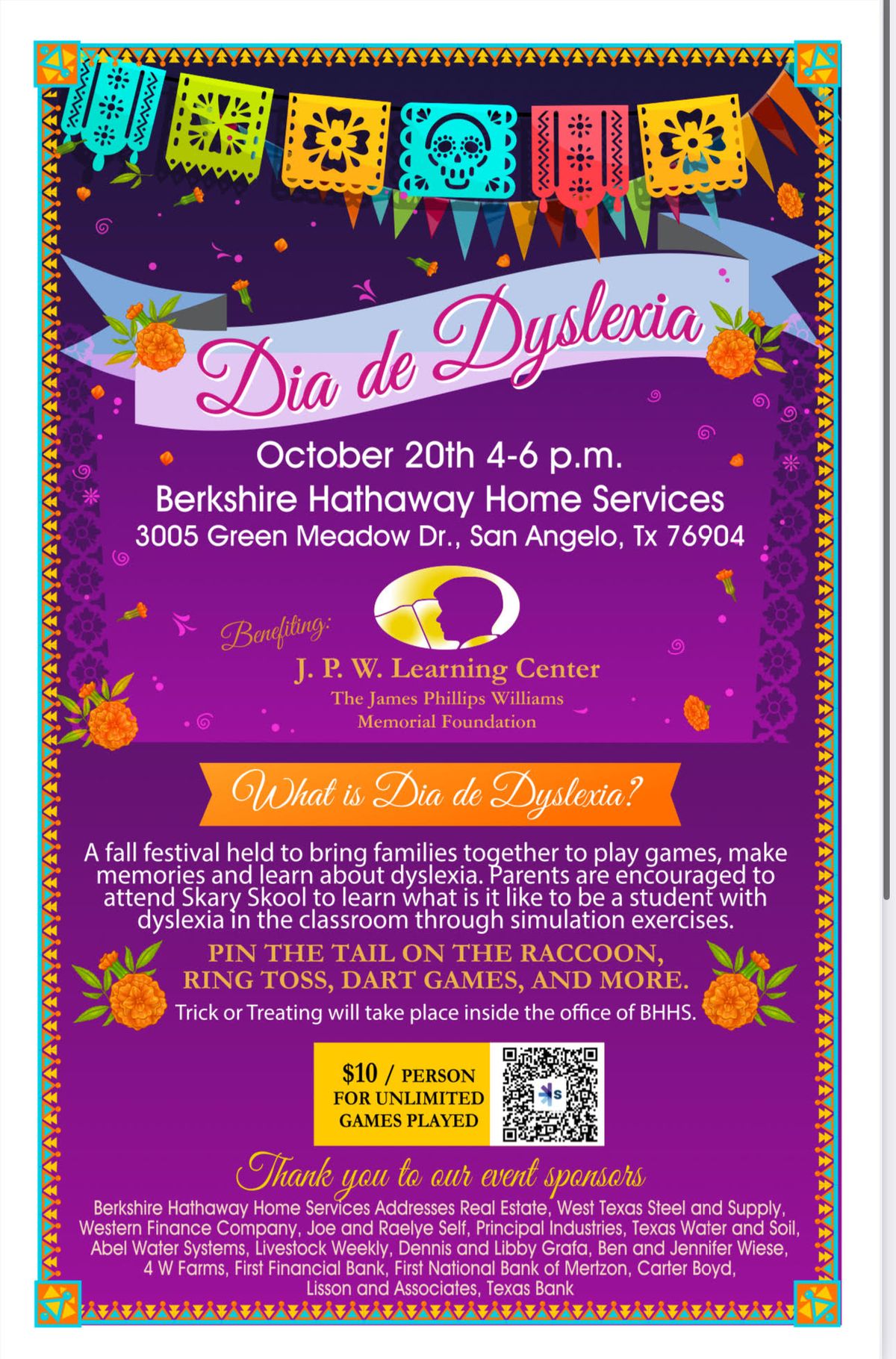 Dia De Dyslexia Fall Festival 2024, Berkshire Hathaway HomeServices