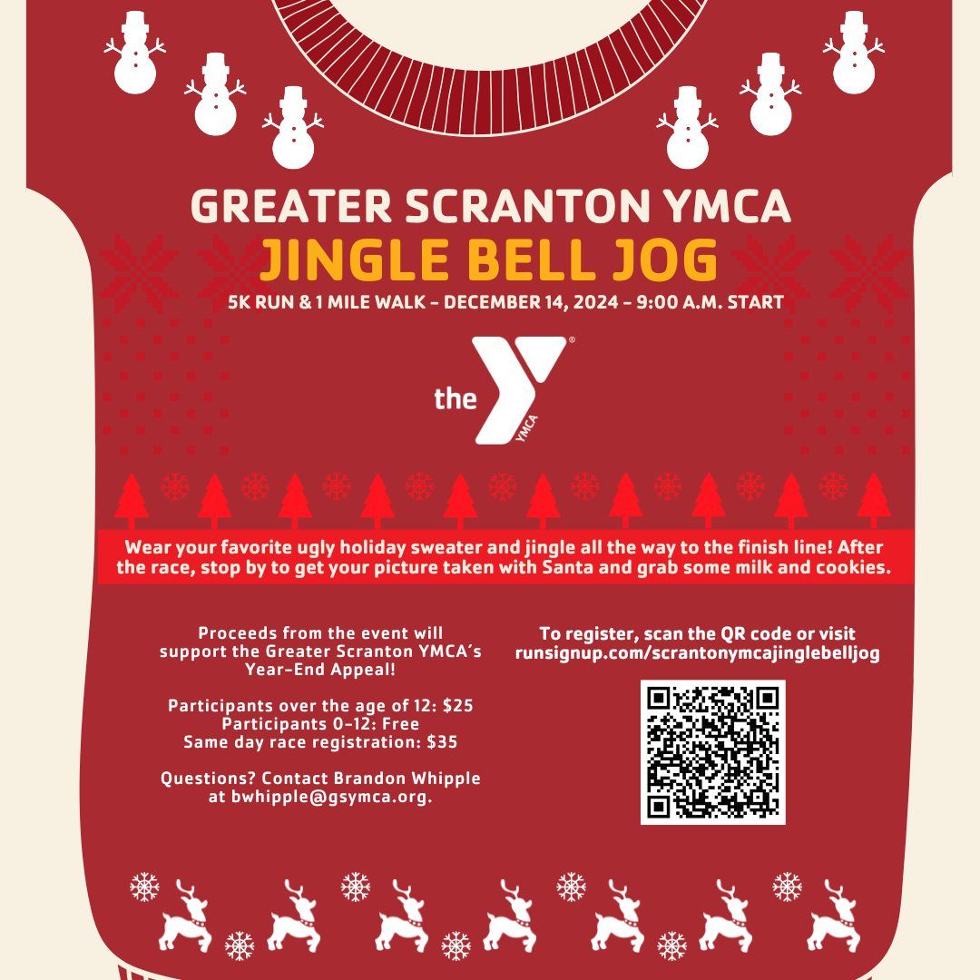 Greater Scranton YMCA Jingle Bell Jog!