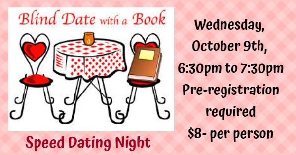 Blind Date With A Book Speed Dating Night