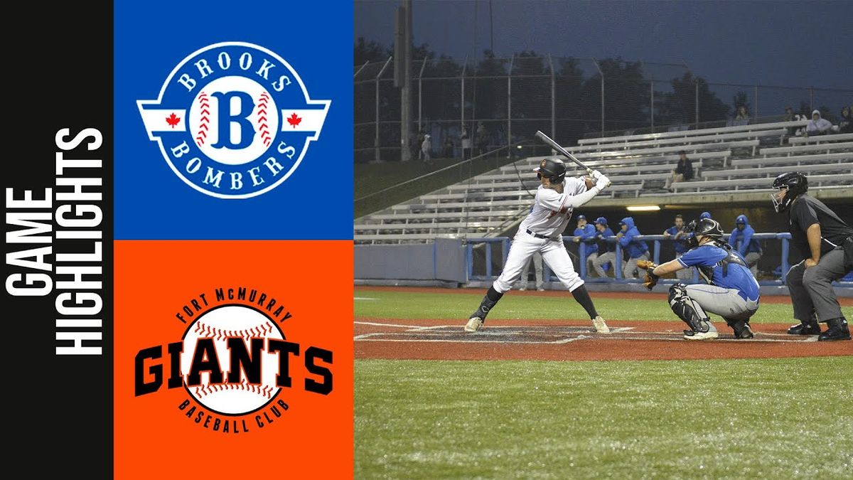 Brooks Bombers at Fort McMurray Giants