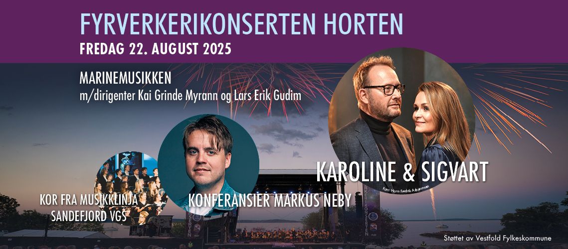 FYRVERKERIKONSERTEN HORTEN 2025