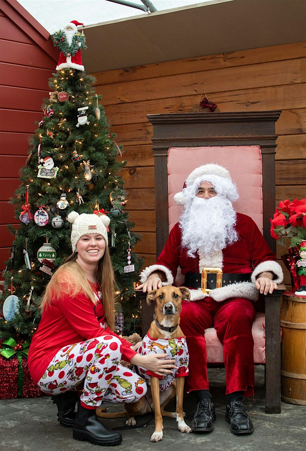 Annual Puppy Pictures with Santa Paws!