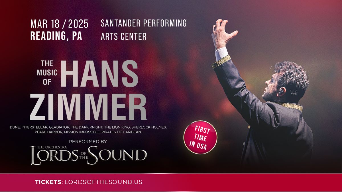 Lords Of The Sound Orchestra: The Music of Hans Zimmer | Reading, Mar 18 \/ 2025