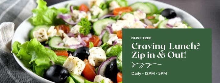 Zip In Out Lunch At Olive Tree Aloft Al Ain 16 February 21