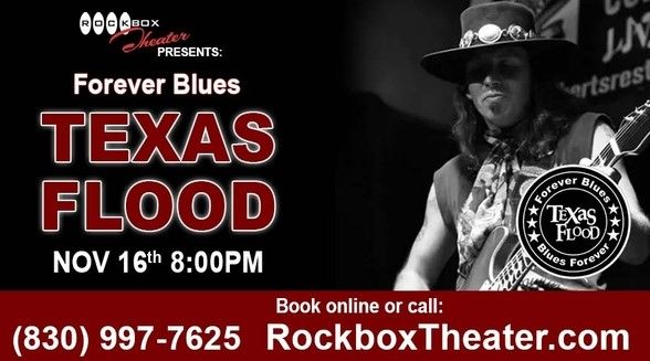 Texas Flood at Rockbox in Fredericksburg