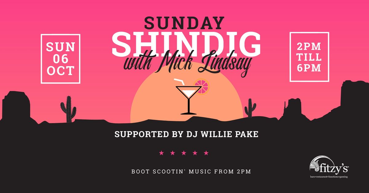 Sunday Shindig with Mick Lindsay