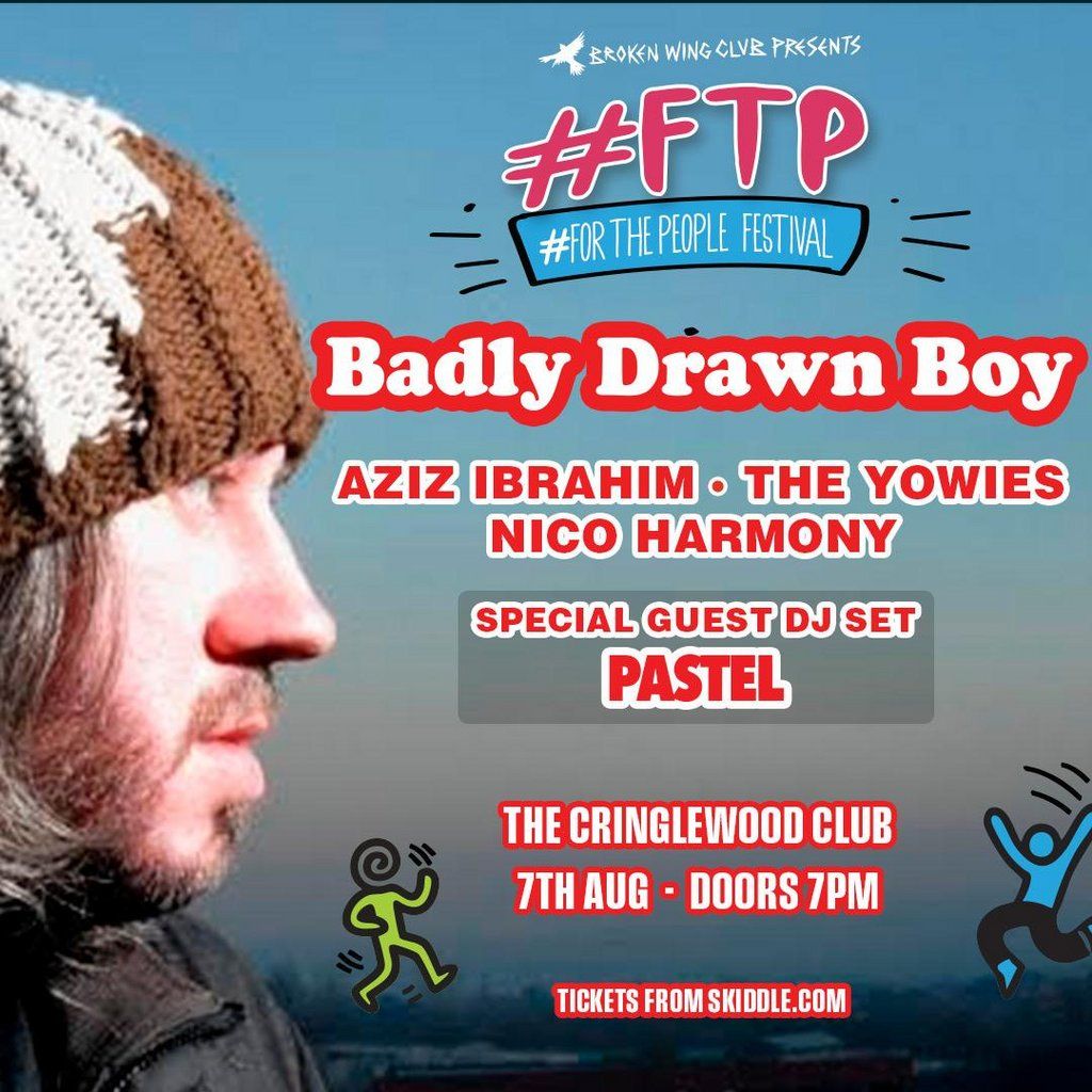 Badly Drawn Boy #forthepeople Northenden festival (Launch)