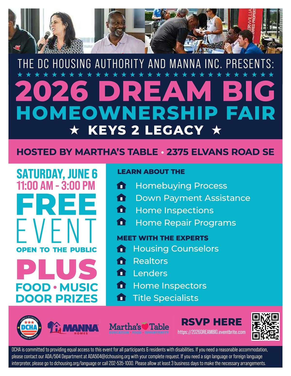 2026 DREAM BIG Homeownership Fair