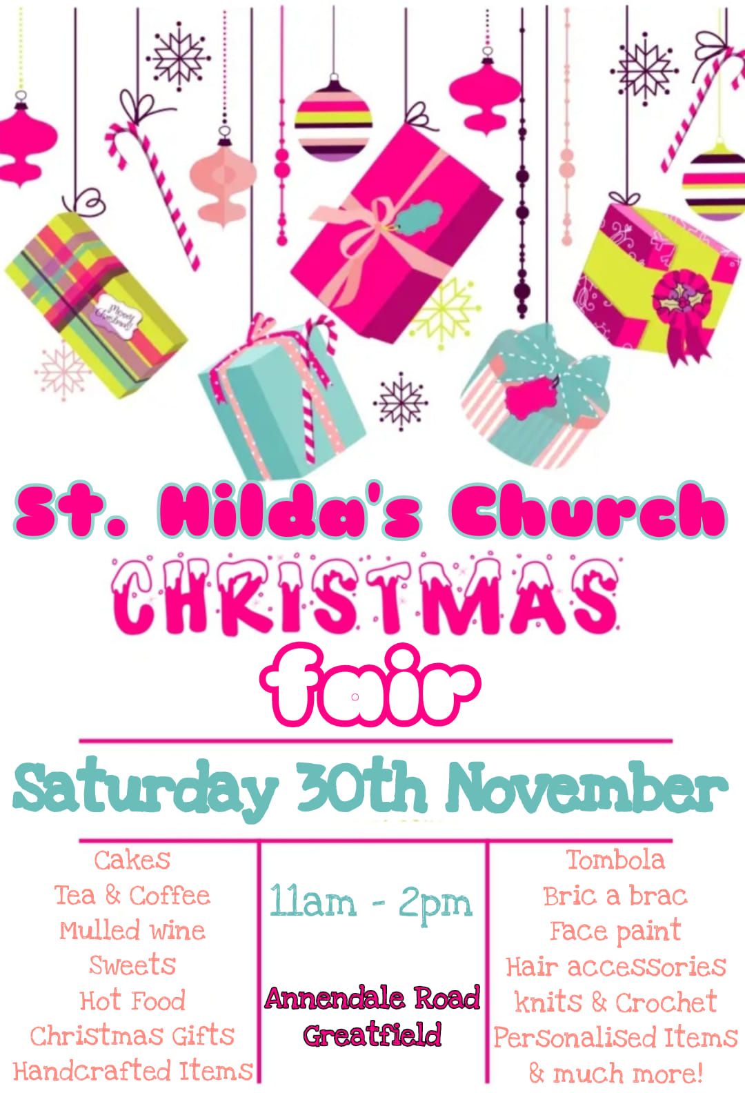 Christmas Fair @ St. Hilda's Church