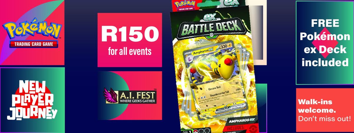 Become a Pok\u00e9mon TCG Master at A-I fest