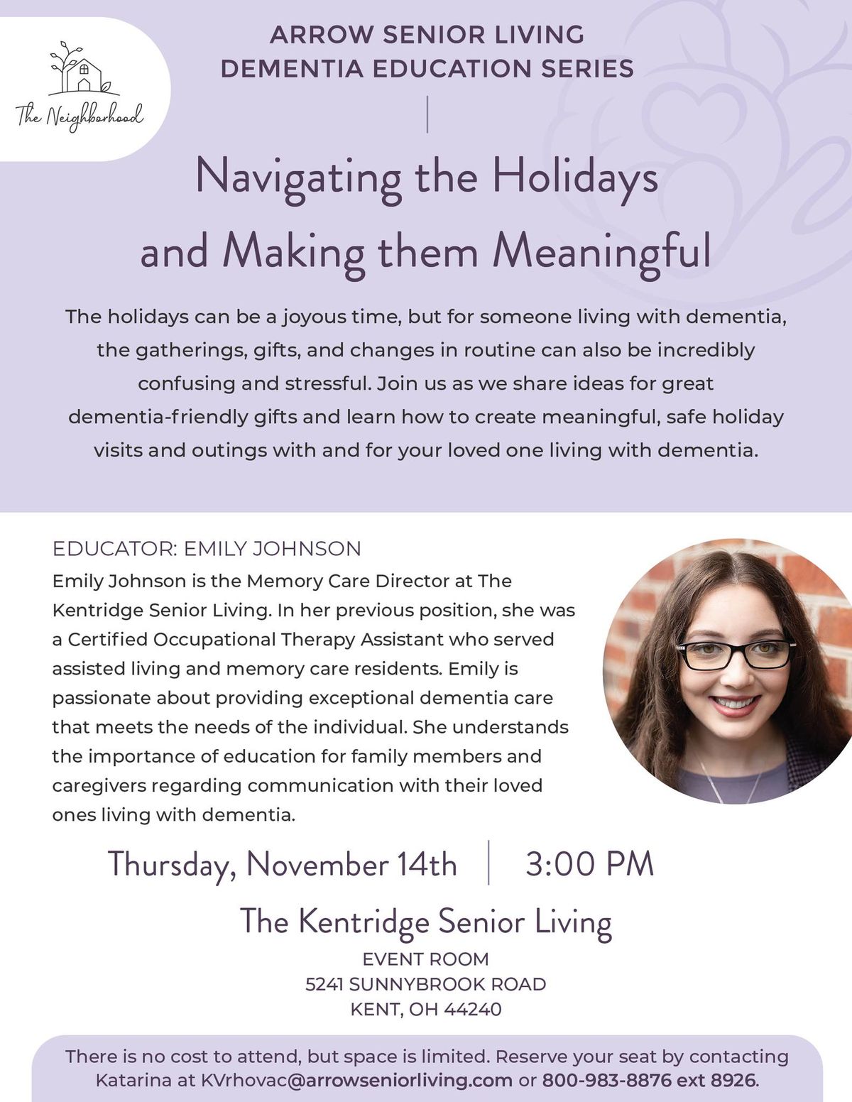 Education Series: Navigating the Holidays and Making them Meaningful